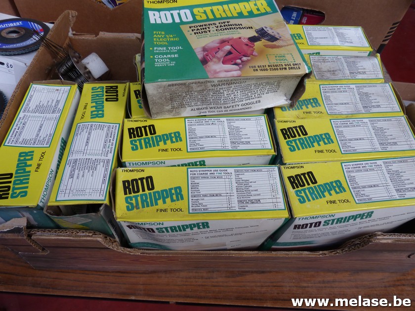 Spindels voor "Rotostripper"