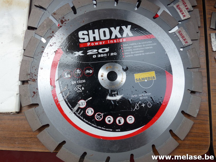 Betonschijf "Shoxx"