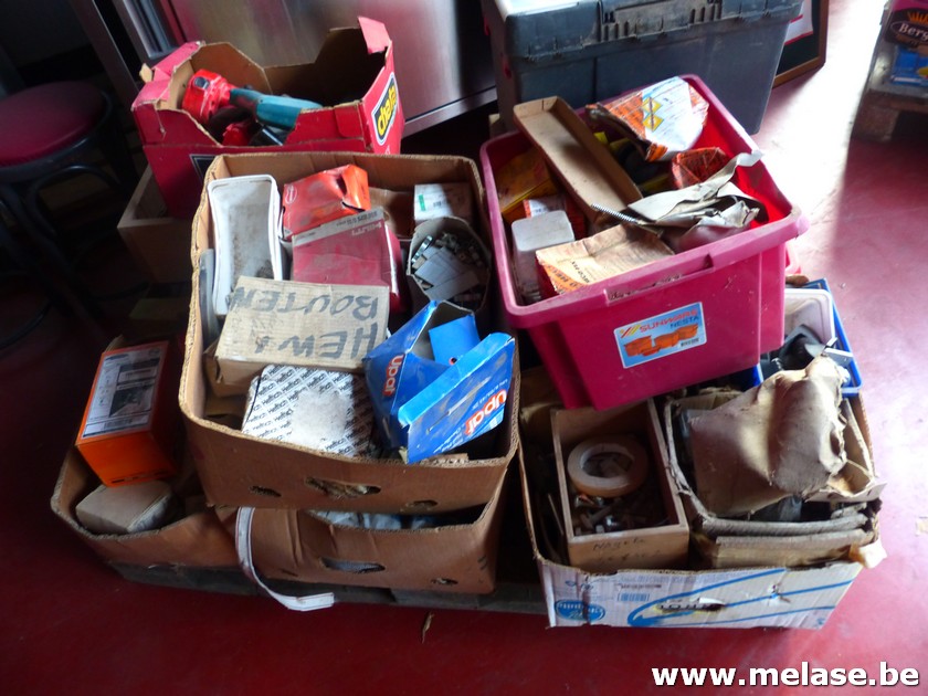 Pallet klein gereedschap