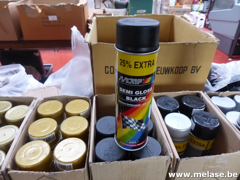 Semi gloss "Motip - Satijn zwart"