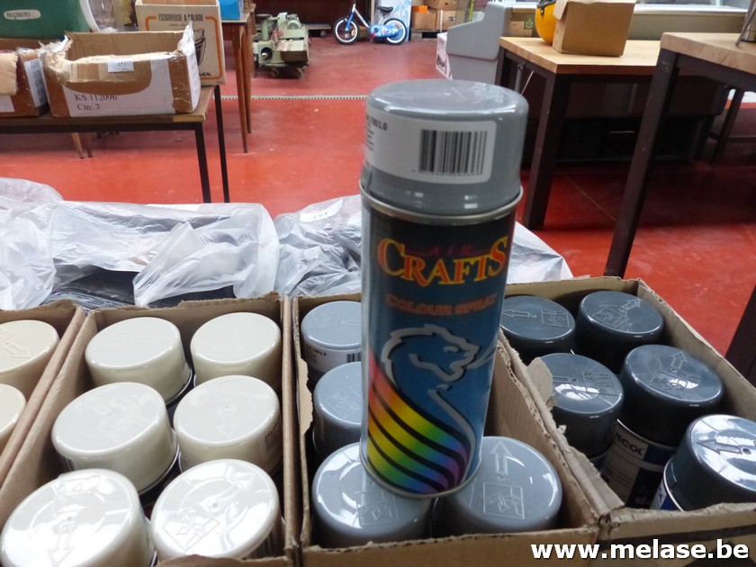 Color spray "AirCrafts - RAL7001"