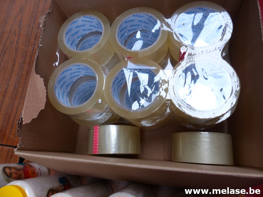 Doorzichtige tape