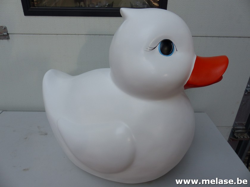 Beeld "witte eend"