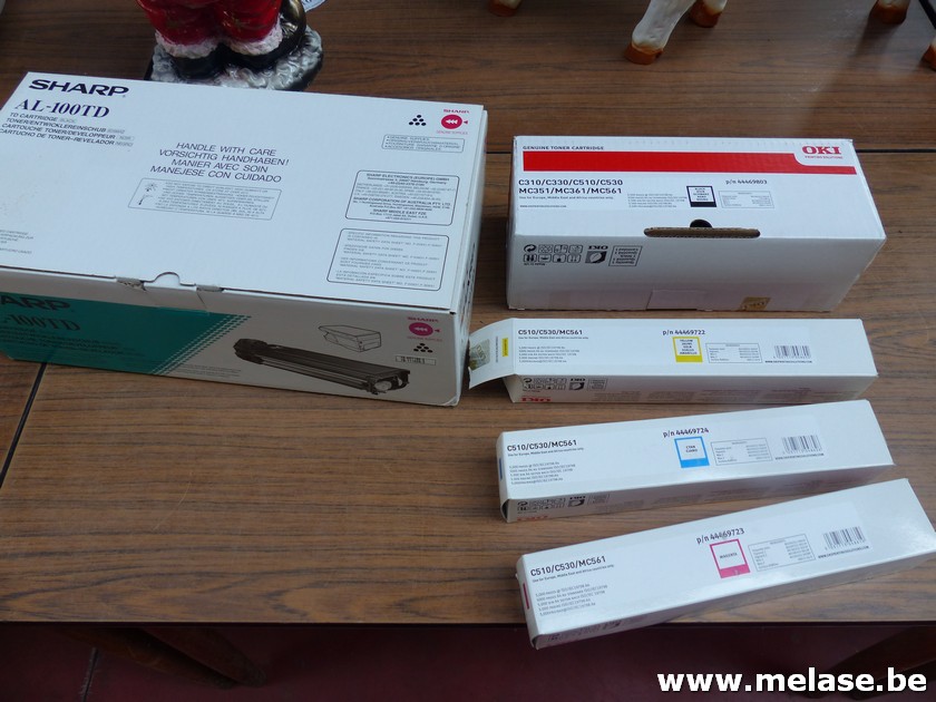 Diverse toners voor printers