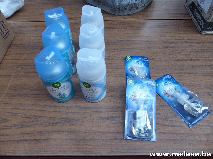 Luchtverfrissers "Airwick Pure"