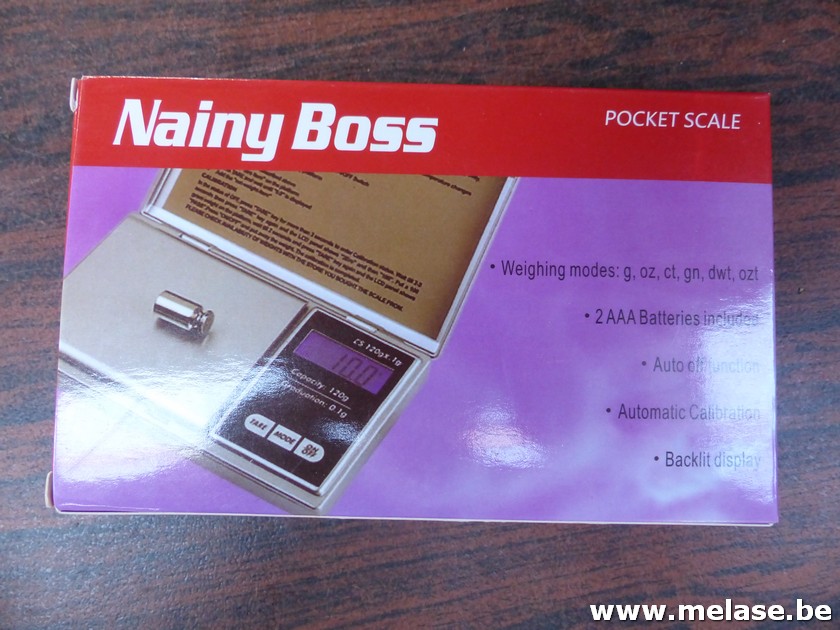 Mini weegschaal "Nainy Boss"