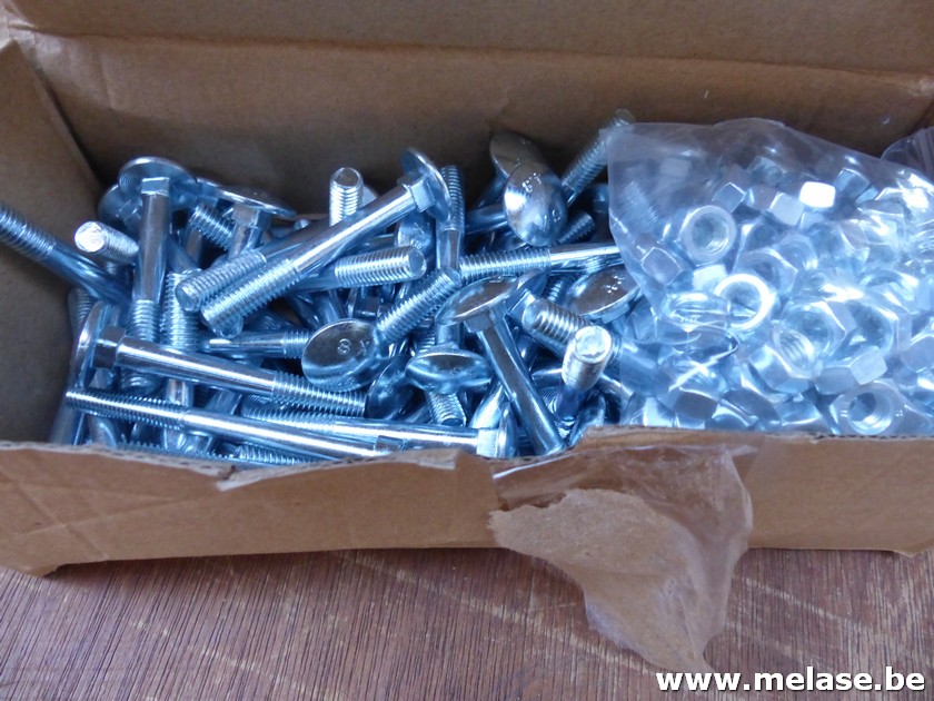 Houtbouten "M8x60/22"