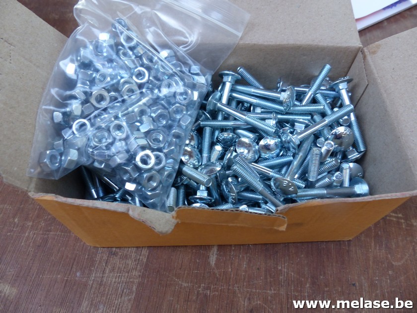 Houtbouten "M6x45"