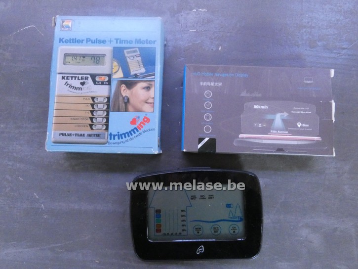 GPS display + Pulse timemeter "Kettler"