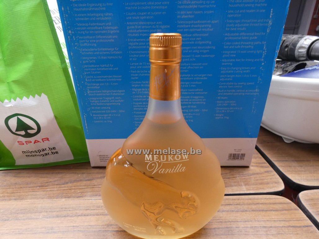 Cognac likeur "Meukow Vanille"