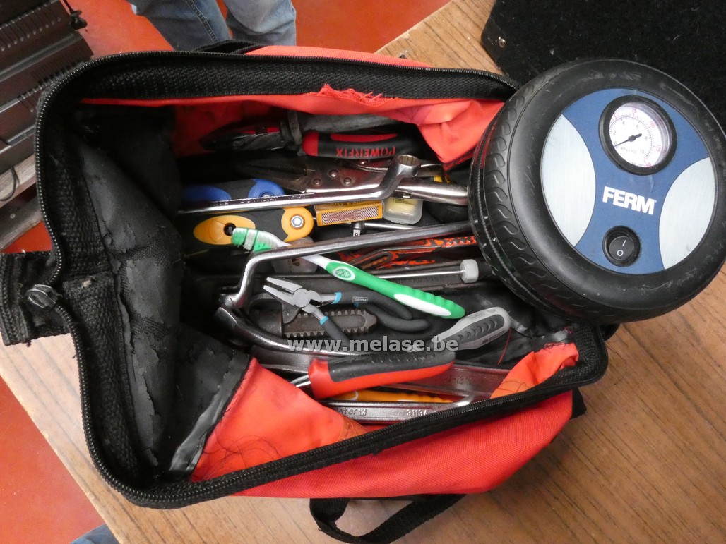 Tas div. gereedschap