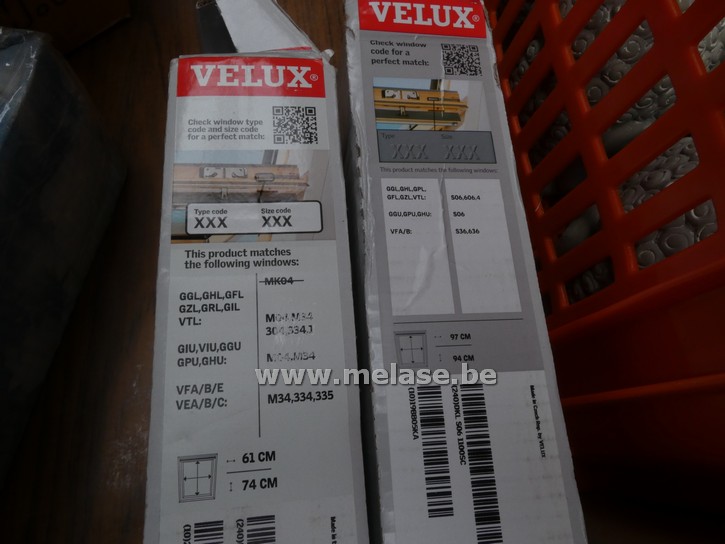 Verduisteringsgordijn "Velux"