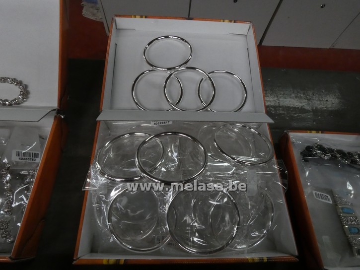 Armbanden "zilverkleurig"