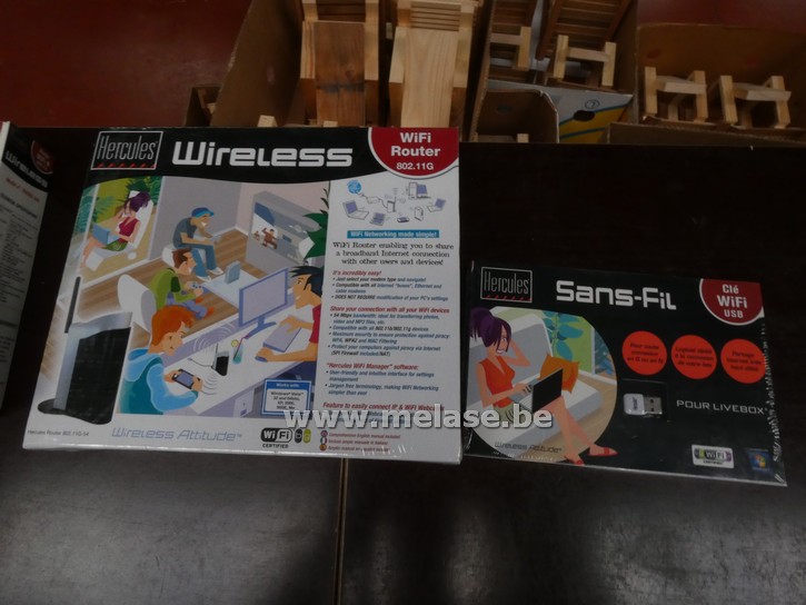 Wireless WIFI router "Hercules 802-11G"