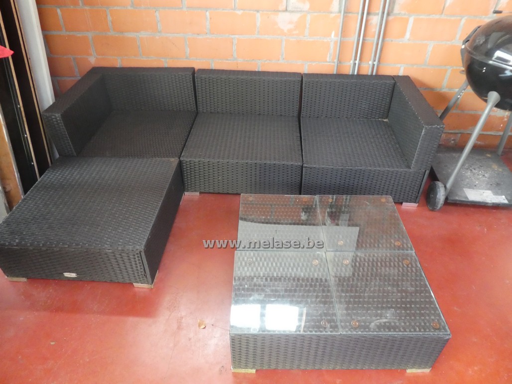 Loungeset "wicker"