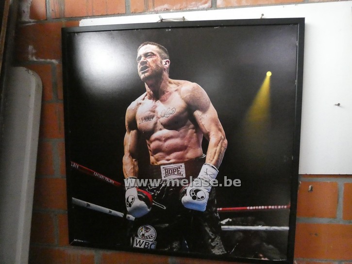 Prent in kader "Southpaw"