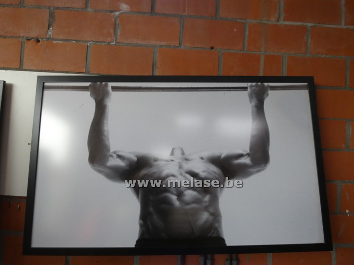 Prent in kader "fitness"