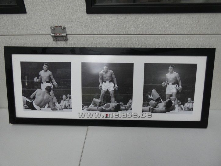 Prenten in kader "Mohammed Ali - Joe Frazer"