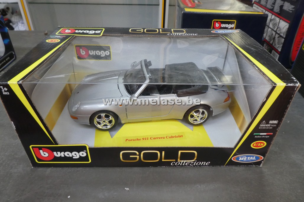 Miniatuur auto "Porsche 911 Carrera Cabriolet"