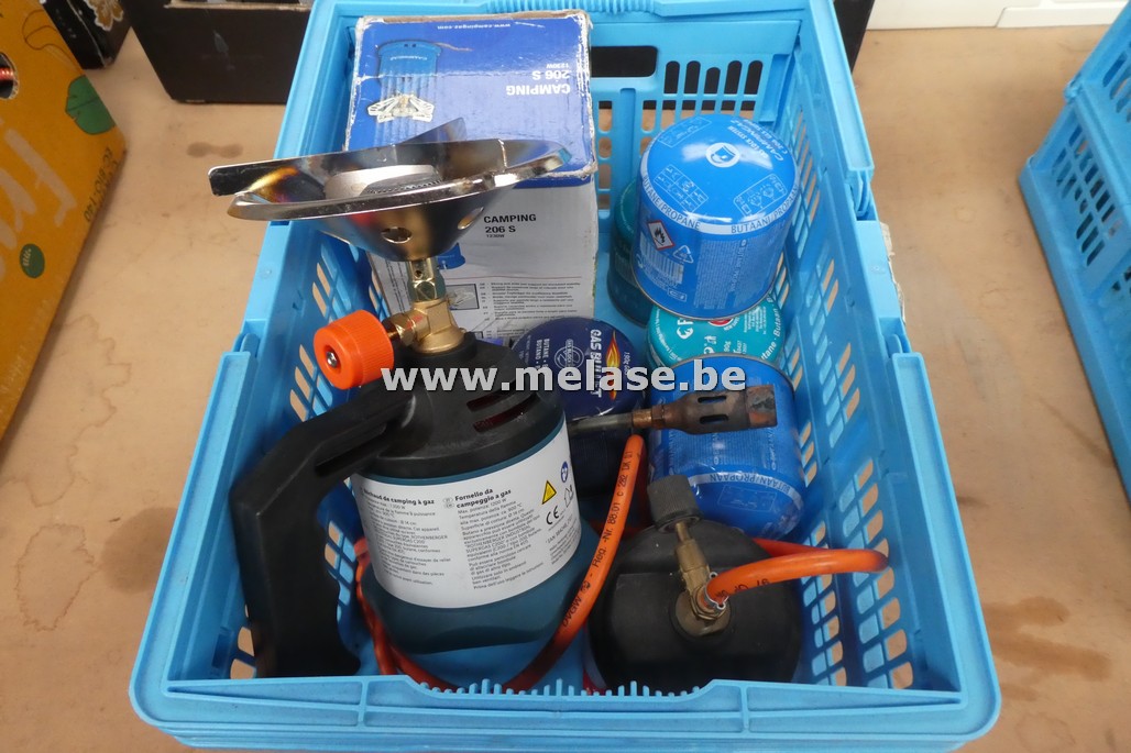 Campingvuurtjes + gas