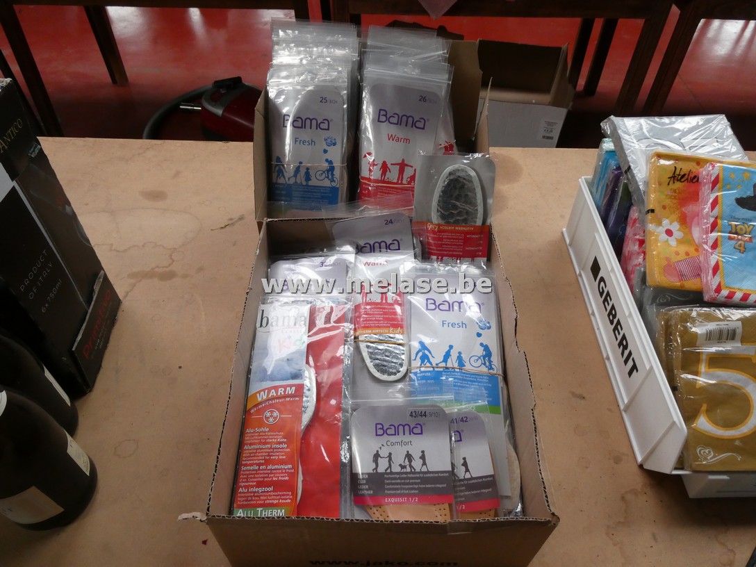 Doos inlegzolen "Bama"