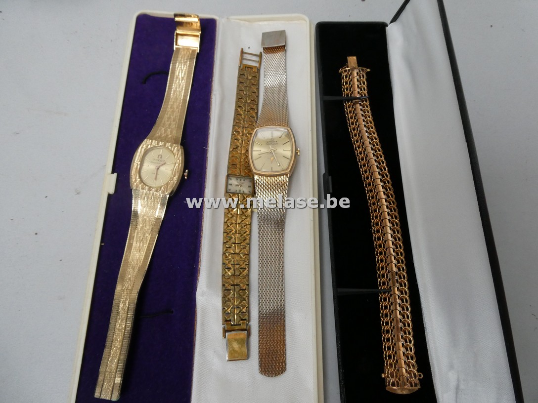 Dameshorloges "Omega - goudkleurig"