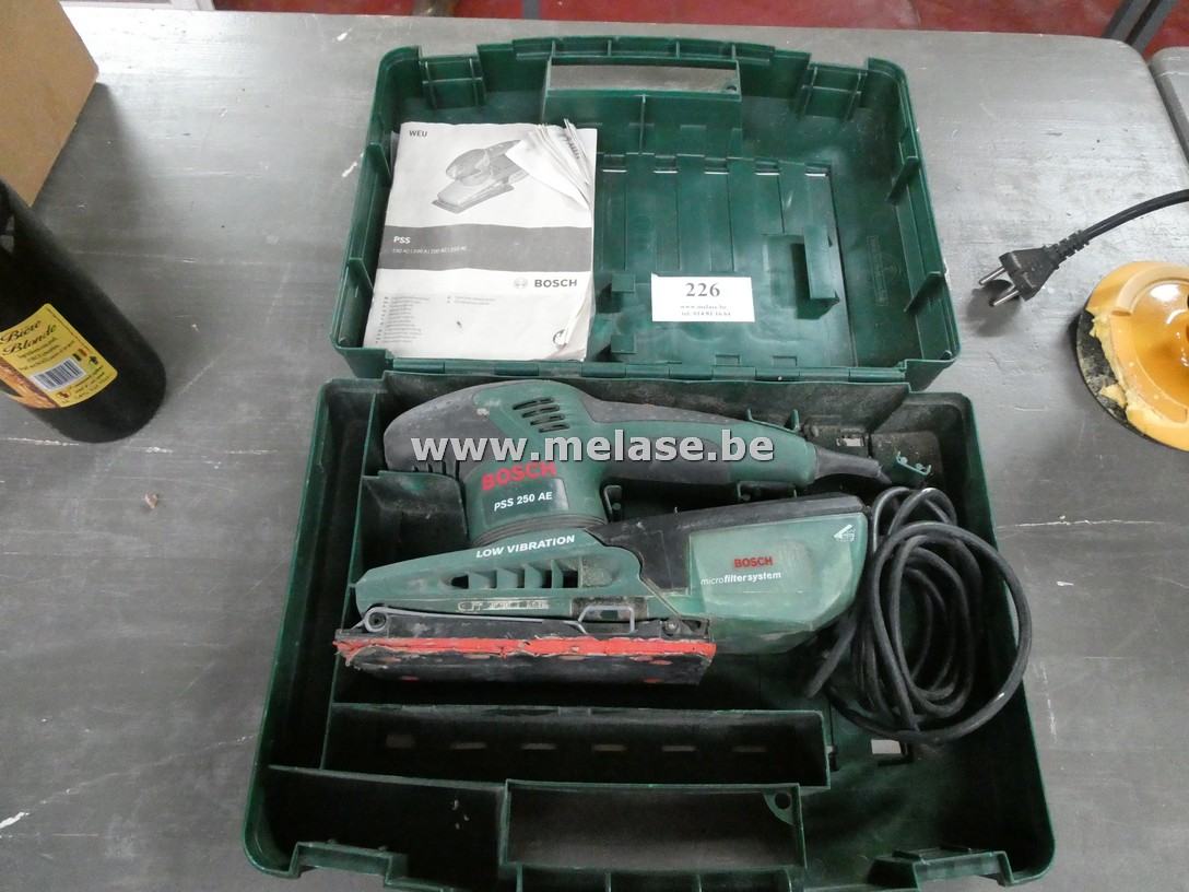 Vlakschuurmachine "Bosch"