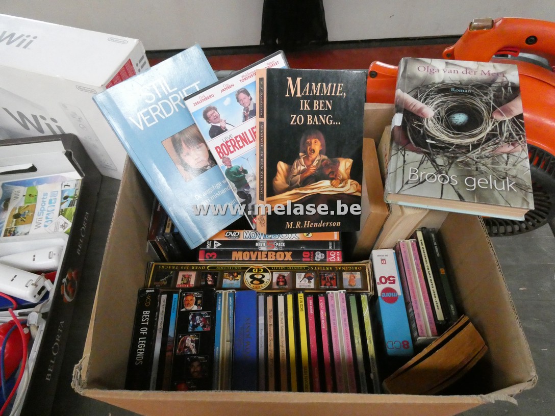 DVD's - CD's - boeken