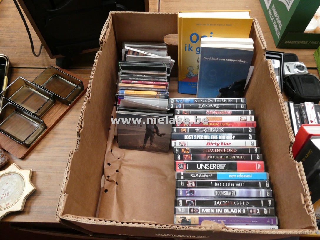 DVD's - CD's - boeken