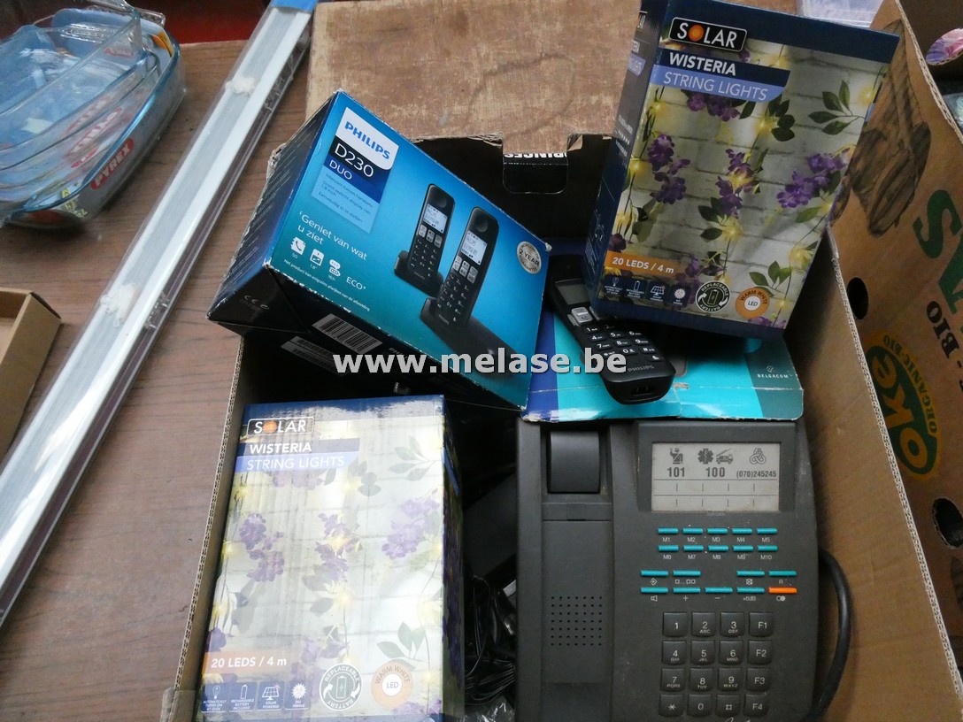 Telefoons en solarverlichting