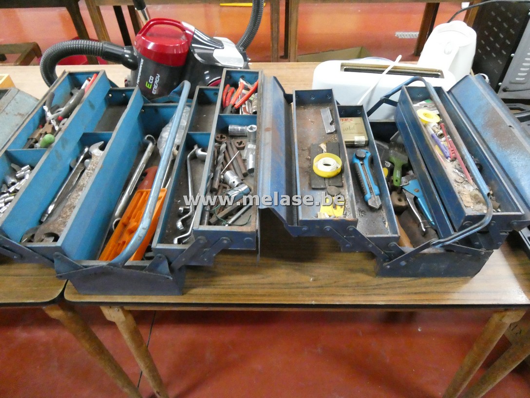Metalen gereedschapskoffers