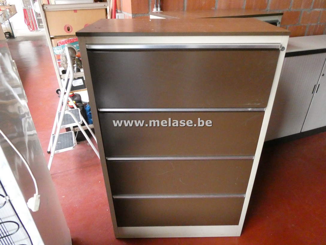 Metalen kast "4 lades"
