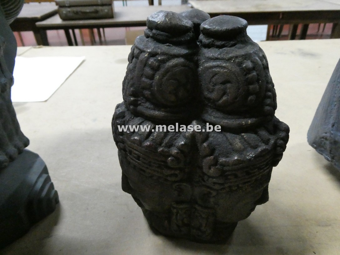 Viergezichts- of Chaturmukha-relikwie of sculptuur