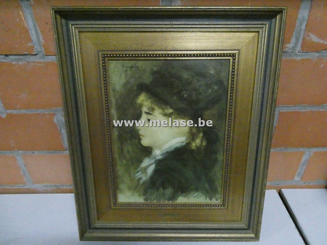 Reproductie van het schilderij "Portrait dit de Margot" 