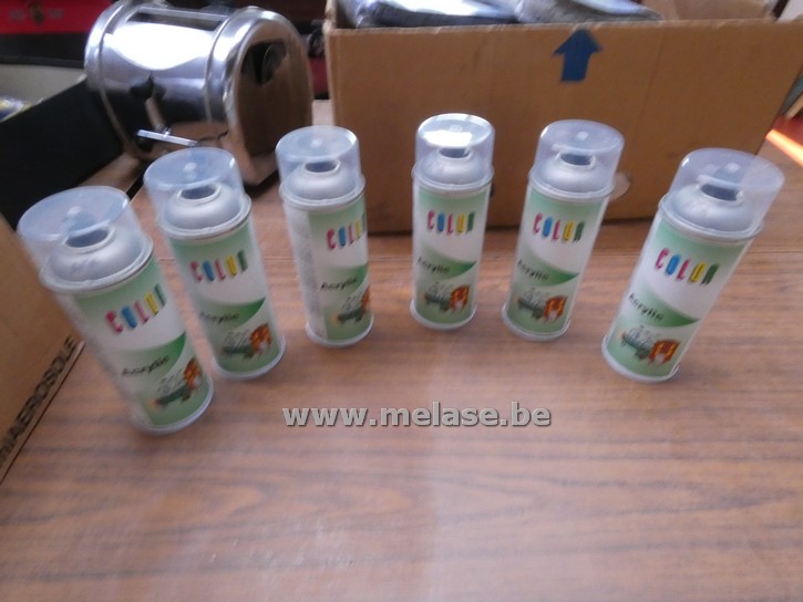 Colorspray "acrylic - RAL9007"