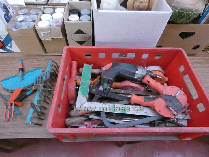 Klein gereedschap + tuingerief