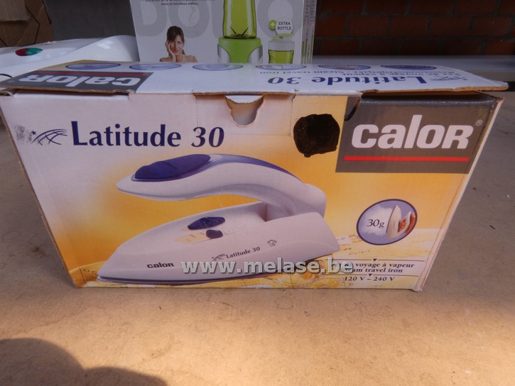 Reisstoomstrijkijzer "Calor"