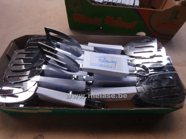 Vleestangen "Fairway - inox"