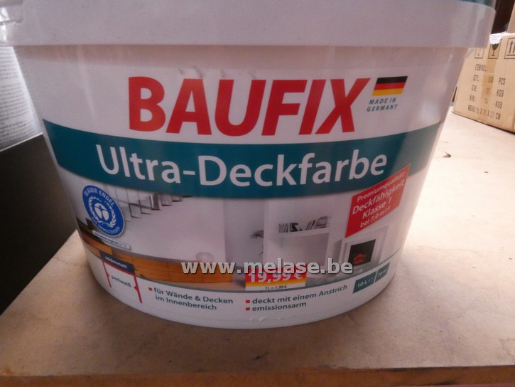 Muurverf "Baufix - wit"