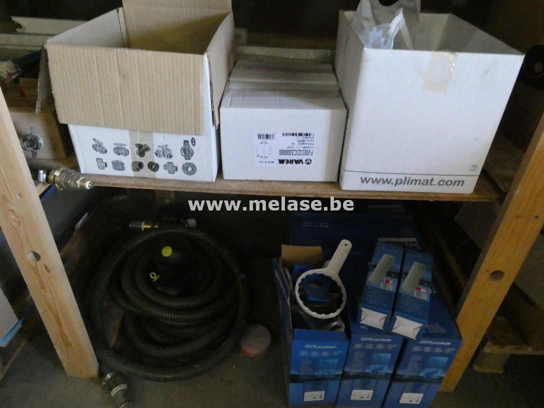 Regenwaterfilters - socrex-koppelingen - drukvaten