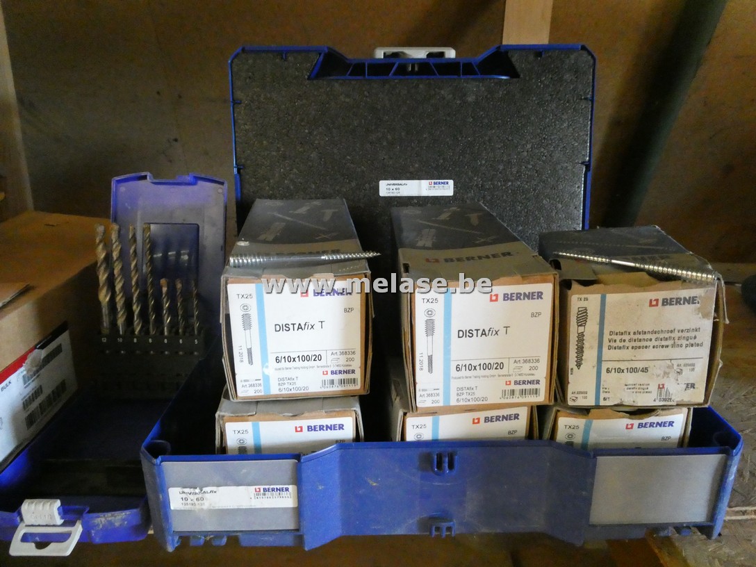 Diverse schroeven "Berner"