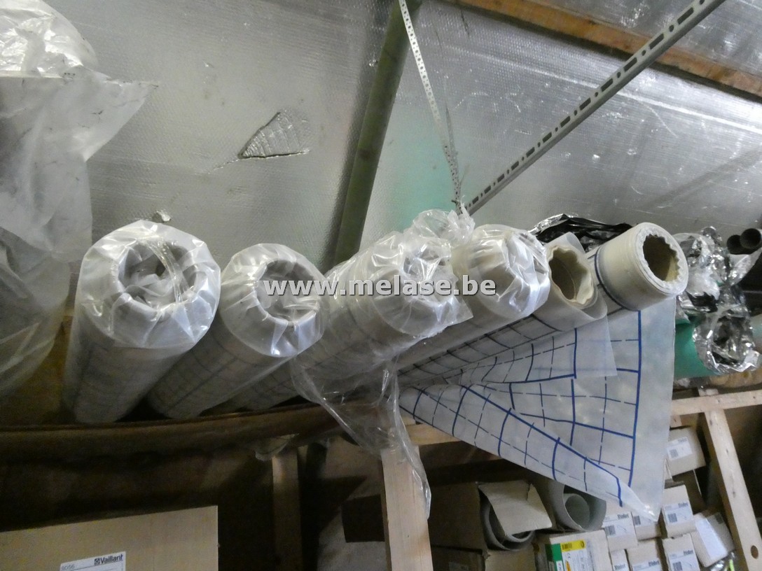 Rollen voor vloerverwarming