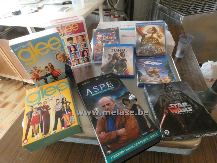 DVD's + bluray's