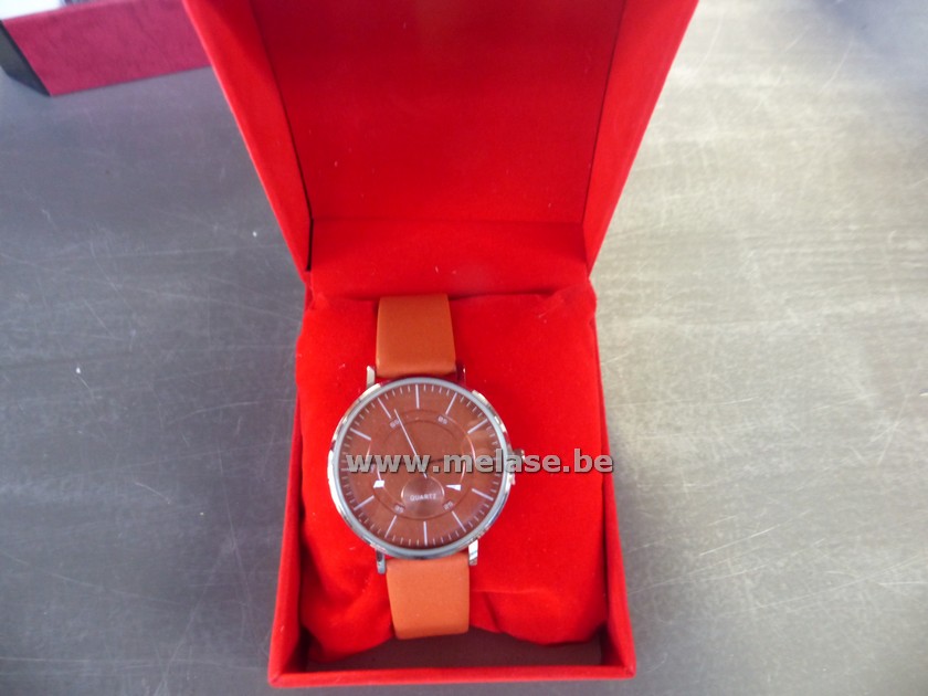 Dameshorloge "oranje"