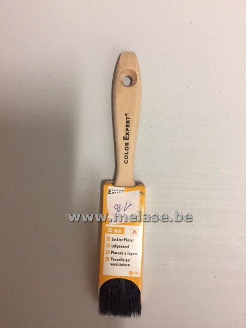 Platte lakborstel "30 mm"