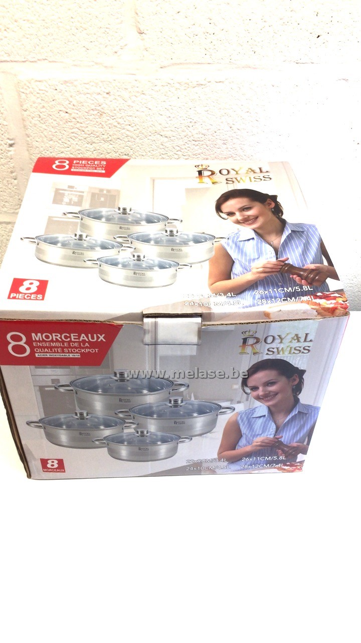 Kookpottenset "Royal Swiss"