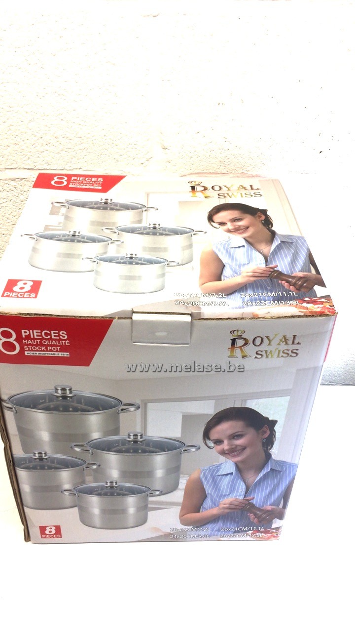 Kookpottenset "Royal Swiss"