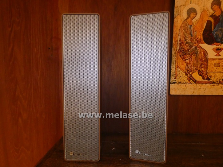 Vintage boxen "Columnspeaker - TOA"