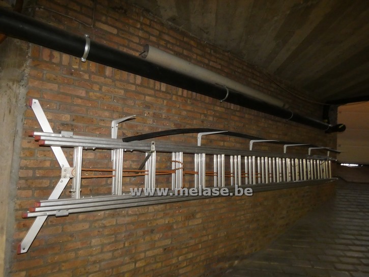 Alu ladder "3x17 treden"