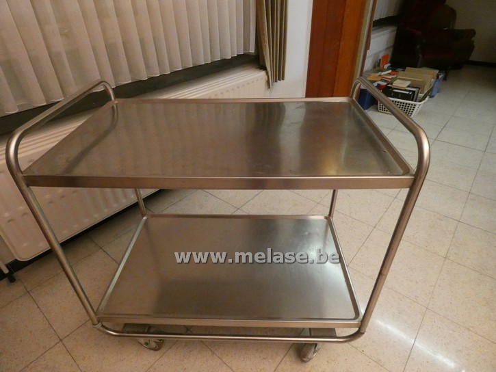 Serveerwagen "RVS"